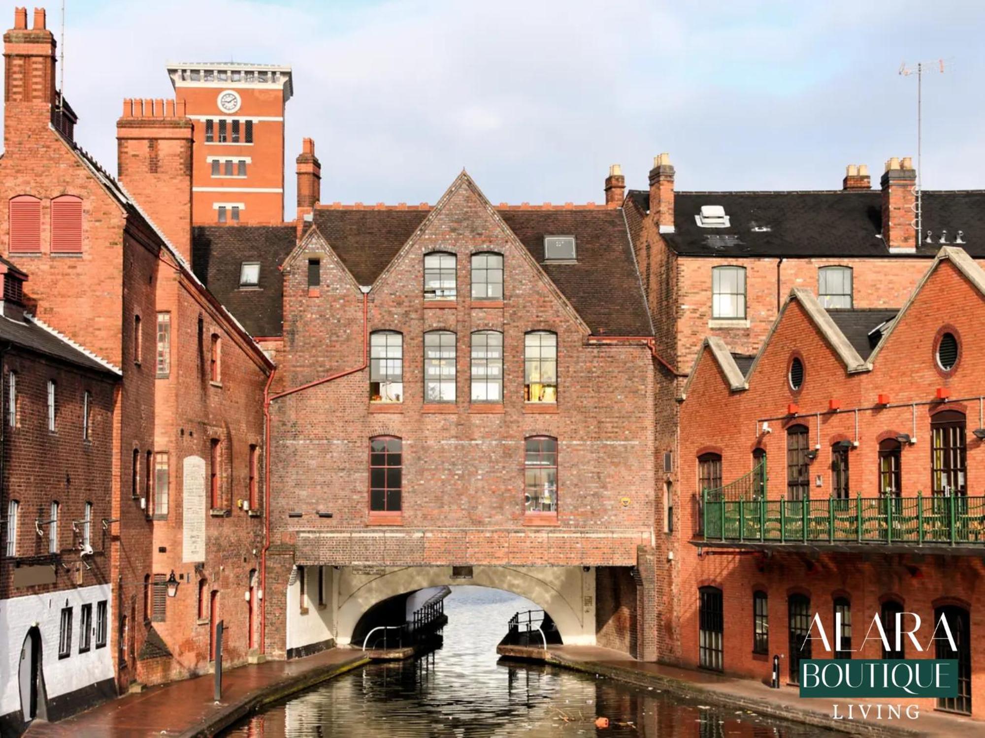 Ferienwohnung Luxury 3 Floor Townhouse Birmingham - Alara Boutique Living Exterior foto